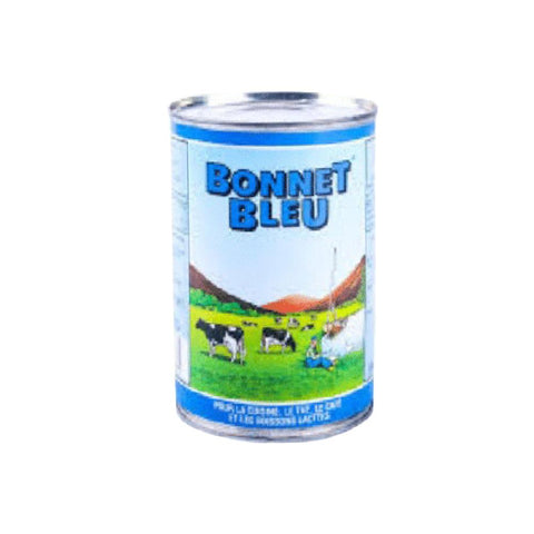 Lait bonnet bleu concentré sucré