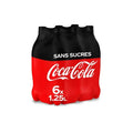 Pack 6 Bouteilles Coca-Cola zero