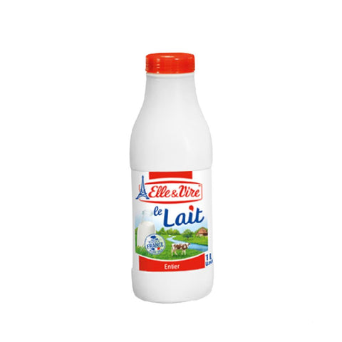 Elle&Vivre lait en bouteille-entier